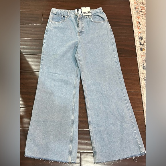 Ragged Denim - RAGGED Blue Women's Raw Hem Jeans 32 NWT